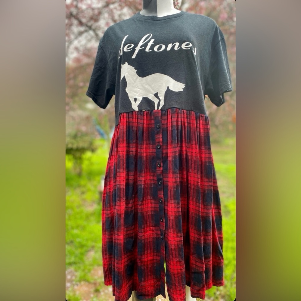 Deftones t shirt dress